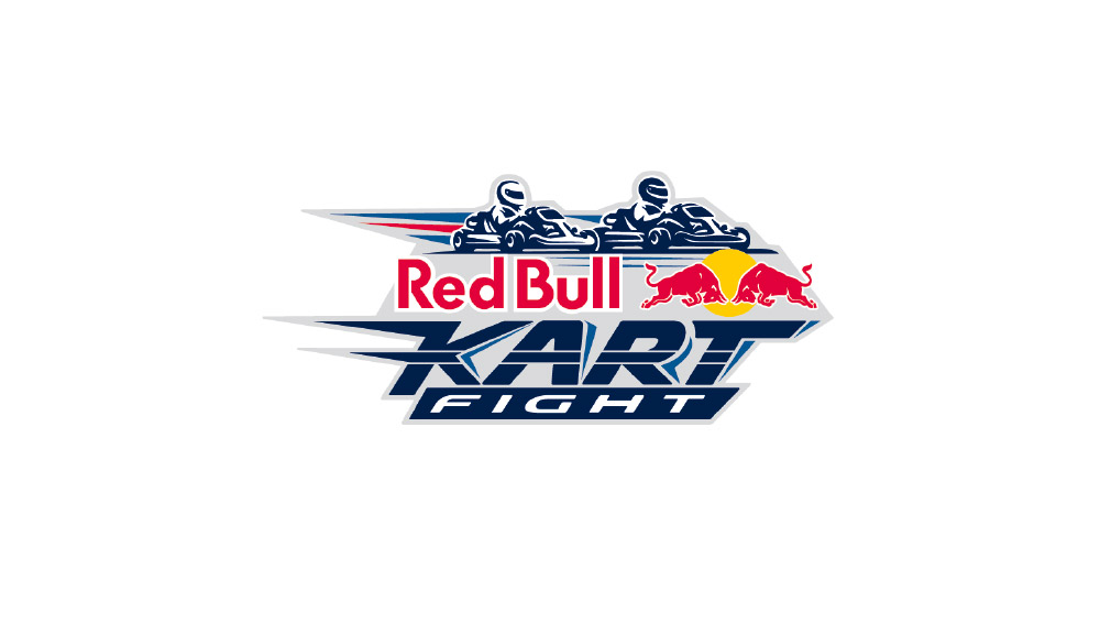 Red Bull Kart Fight Logo Design