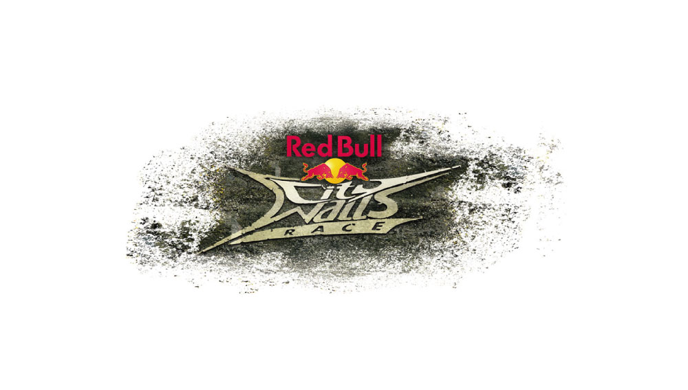 Red Bull City Walls Race Logo Design