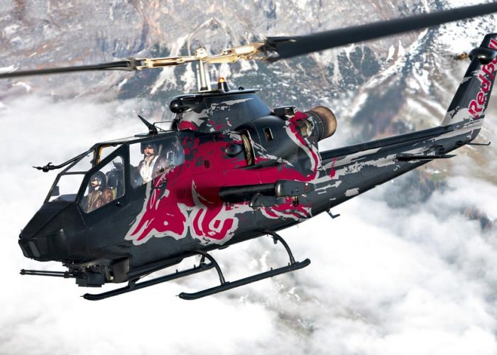 Helicopter Design for the Flying Bulls by Sign Creative
