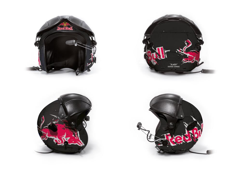 Helmet Design for the Flying Bulls by Sign Creative