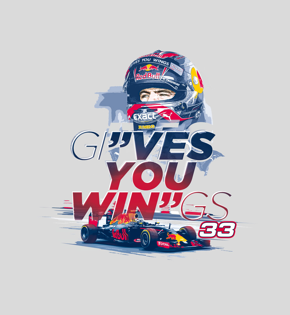 T-Shirt Desing for Max Verstappen by Sign Creative