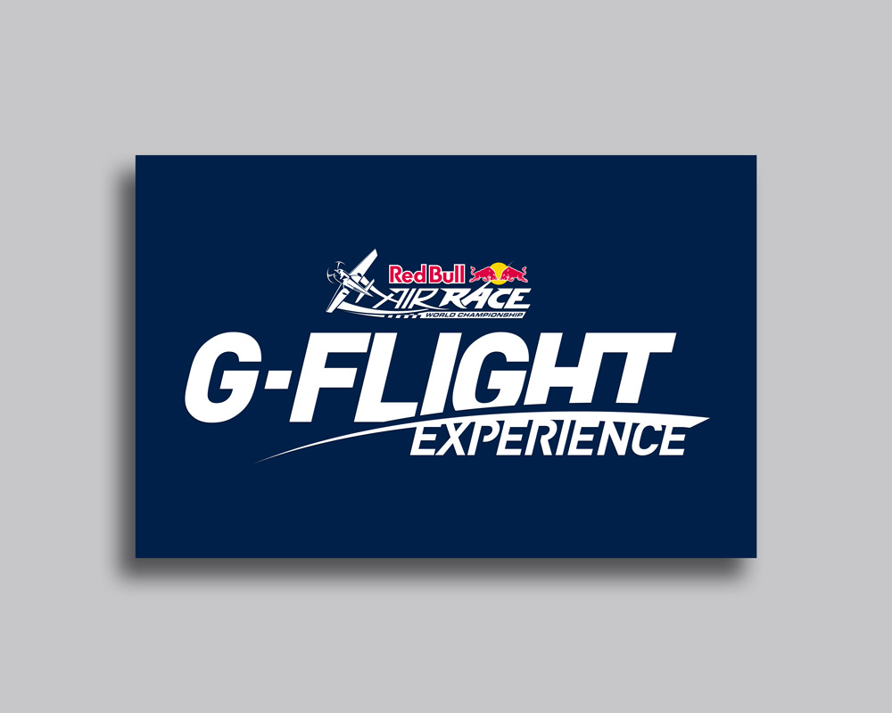 Red Bull Air Race Air G-Flight Logo Design