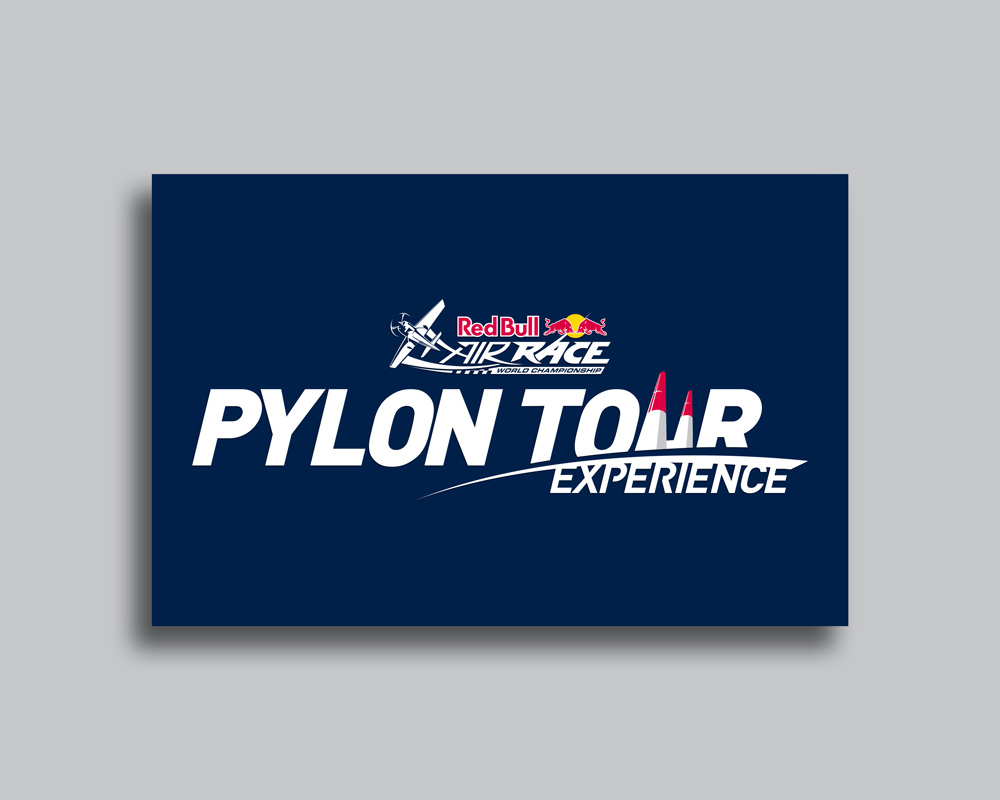 Red Bull Air Race Pylon Tour Experience Logo Design