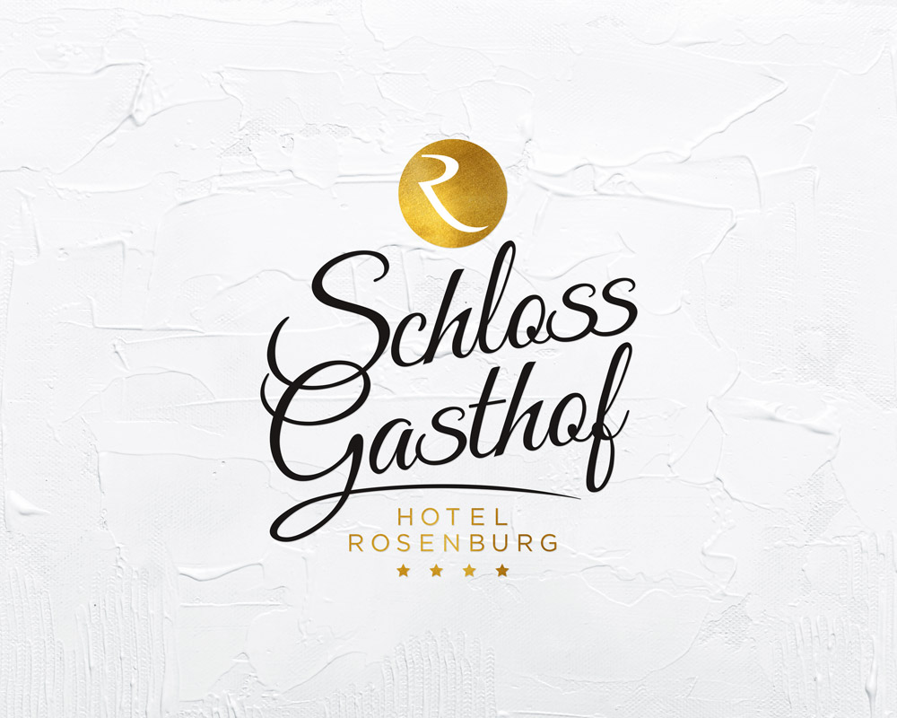Logo Design for Schlossgasthof Rosenburg by Sign