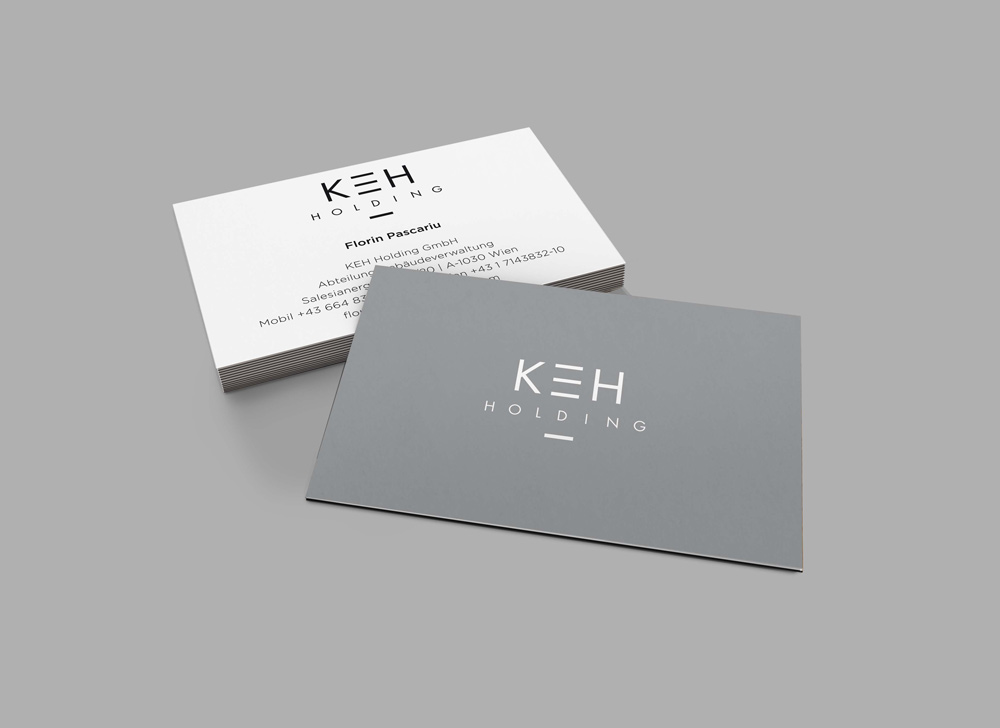 Businesscard Design for KEH Holding