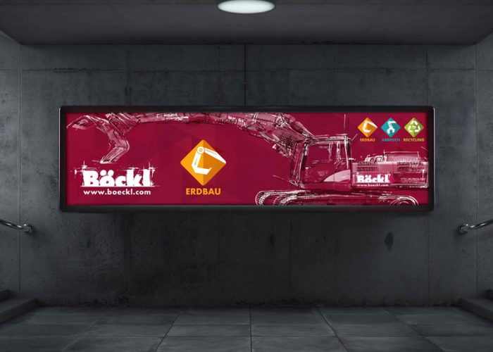 Banner Design for Böckl Erdbau