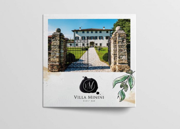 Folder Design for Villa Minini in Italy