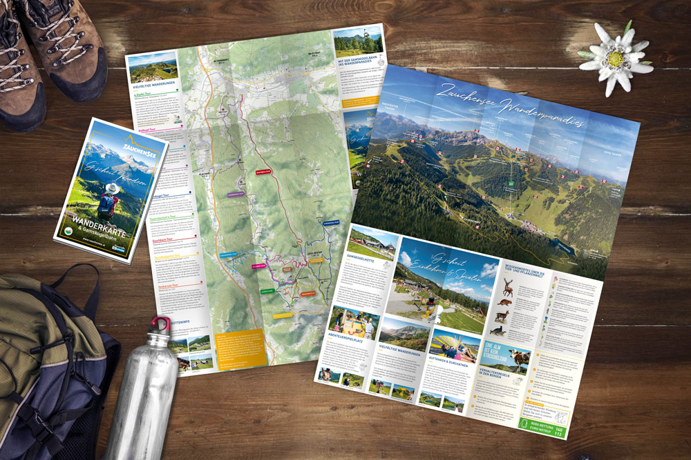 Design of Hiking Map for Zauchensee