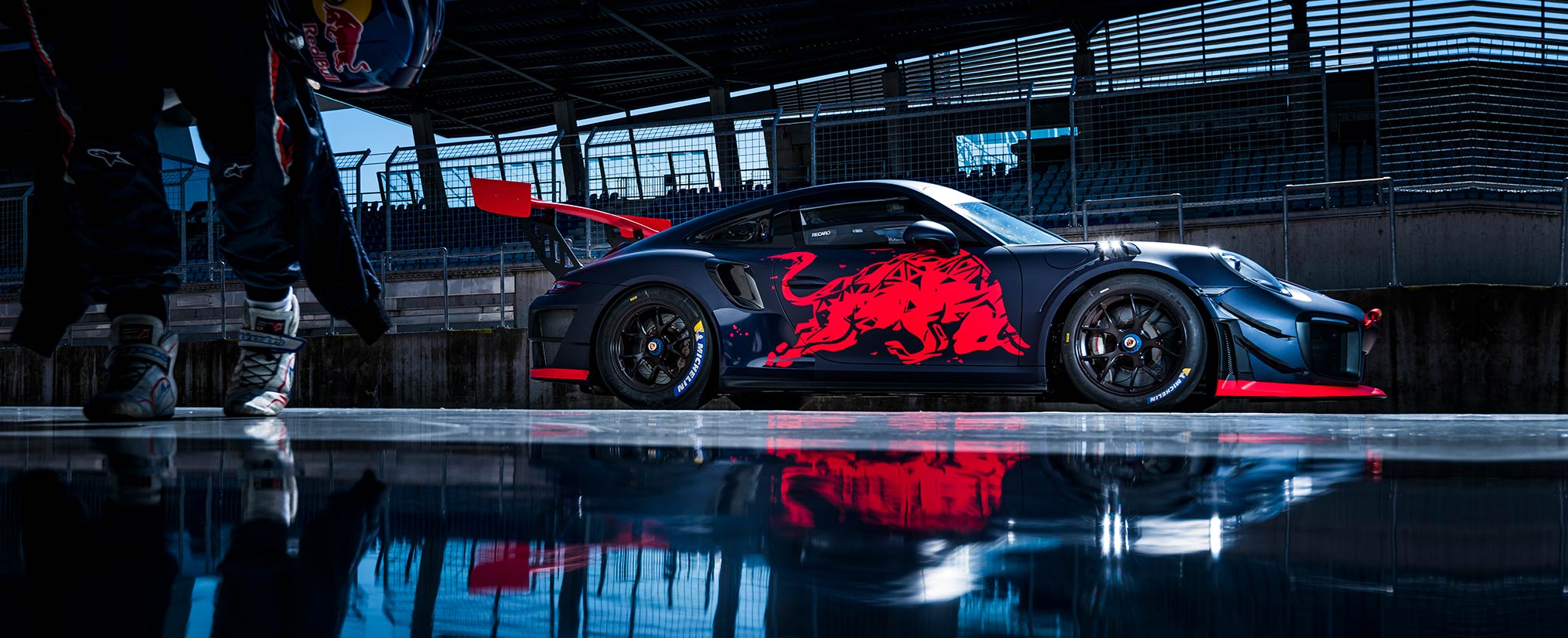 Branding of the Projekt Spielberg Porsche